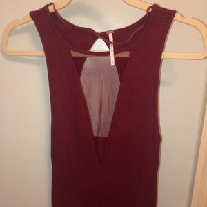 Garnet Free People tank